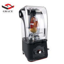 High Power Kitchen Equipment Black Electric Ice Breaking Machine/ Ice Crusher/ Commercial Heavy Duty Blender